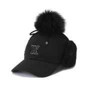 AGDWWCP01BKS [（W） WOOL KNIT BALL CAP ウィメンズ ウールニット ボールキャップ ブラック]