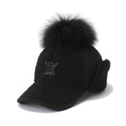 AGDWWCP02BKS [（W） CURLY BALL CAP ウィメンズ カーリー ボールキャップ ブラック]