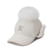 AGDWWCP02WHS [（W） CURLY BALL CAP ウィメンズ カーリー ボールキャップ ホワイト]