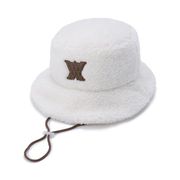 AGDWWCP44IVF [CURLY BUCKET HAT ウィメンズ カーリー バケットハット アイボリー]