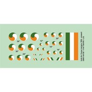 MKMDMK144109 1/144 アイルランド空軍 国籍マークデカール 1954年～現在 [プラモデル用品]