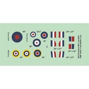 MKMDMF14420 1/144 イギリス空軍 エアラコブラ Mk.I 用 国籍マークデカール [プラモデル用品]