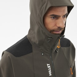 ヨドバシ.com - ミレー MILLET K アブソルート シールド ジャケット K ABSOLUTE SHIELD JKT M MIV9017  DEEP JUNGLE N8637 Mサイズ(日本：Lサイズ) [ソフトシェルジャケット メンズ] 通販【全品無料配達】