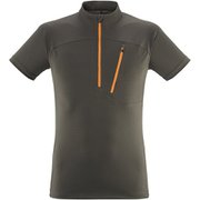 モルフォ ジップ ショートスリーブ MORPHO ZIP SS M MIV9852 DEEP JUNGLE N8637 Sサイズ(日本：Mサイズ) [アウトドア カットソー メンズ]