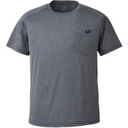 ヘザーメッシュクルー ショートスリーブ HEATHER MESH CREW SS M MIV01767 CHARCOAL HEATHER N6342 XSサイズ(日本：Sサイズ) [アウトドア カットソー メンズ]