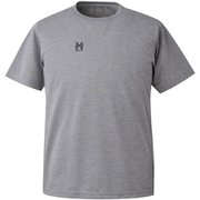 インセクト バリヤー M ロゴ Tシャツ ショート スリーブ INSECT BA M LOGO SS M MIV02069 CHARCOAL HEATHER N6342 XLサイズ(日本：XXLサイズ) [アウトドア カットソー メンズ]