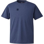インセクト バリヤー M ロゴ Tシャツ ショート スリーブ INSECT BA M LOGO SS M MIV02069 HEATHER NAVY N6357 XLサイズ(日本：XXLサイズ) [アウトドア カットソー メンズ]