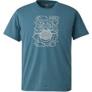 モンブラン Tシャツ ショートスリーブ MONT BLANC TS SS M MIV02073 HYDRO N9845 Mサイズ(日本：Lサイズ) [アウトドア カットソー メンズ]