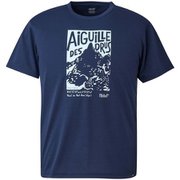 ニードル マウンテン Tシャツ ショートスリーブ NEEDLE MT TS SS M MIV02074 NAVY N0194 Sサイズ(日本：Mサイズ) [アウトドア カットソー メンズ]