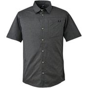 アルピ シャツ II ショートスリーブ ARPI SHIRT II SS M MIV02078 N6737 DARK GREY HEATHER Lサイズ(日本：XLサイズ) [アウトドア シャツ メンズ]