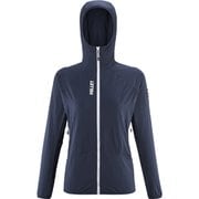 トリロジー アイコン フーディ TRI ICON HOODIE W MIV10185 SAPHIR N7317 XSサイズ(日本：Sサイズ) [ソフトシェルジャケット レディース]