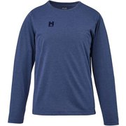 インセクト バリヤー M ロゴ Tシャツ ロング スリーブ INSECT BA M LOGO LS W MIV02089 HEATHER NAVY N6357 Mサイズ(日本：Lサイズ) [アウトドア カットソー レディース]