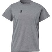 インセクト バリヤー M ロゴ Tシャツ ショート スリーブ INSECT BA M LOGO SS W MIV02090 CHARCOAL HEATHER N6342 Mサイズ(日本：Lサイズ) [アウトドア カットソー レディース]