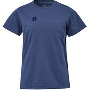 インセクト バリヤー M ロゴ Tシャツ ショート スリーブ INSECT BA M LOGO SS W MIV02090 HEATHER NAVY N6357 Lサイズ(日本：XLサイズ) [アウトドア カットソー レディース]