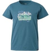 アルプス Tシャツ ショートスリーブ ALPS TS SS W MIV02093 HYDRO N9845 Sサイズ(日本：Mサイズ) [アウトドア カットソー レディース]