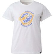 カラビナ Tシャツ ショートスリーブ KARABINER T SS W MIV02094 FROST N6584 XSサイズ(日本：Sサイズ) [アウトドア カットソー レディース]