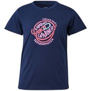 カラビナ Tシャツ ショートスリーブ KARABINER T SS W MIV02094 NAVY N0194 XSサイズ(日本：Sサイズ) [アウトドア カットソー レディース]