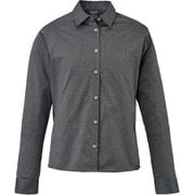 アルピシャツ II ロングスリーブ ARPI SHIRT II LS W MIV02095 DARK GREY HEATHER N6737 Sサイズ(日本：Mサイズ) [アウトドア シャツ レディース]