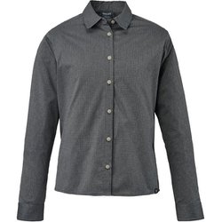 アルピシャツ II ロングスリーブ ARPI SHIRT II LS W MIV02095 DARK GREY HEATHER N6737 Mサイズ(日本：Lサイズ) [アウトドア シャツ レディース]