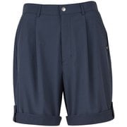 マウンテン ストレッチ ロールアップ ショーツ MOUNTAIN ST ROLLUP SHORT W MIV02099 SAPHIR N7317 Sサイズ(日本：Mサイズ) [アウトドア ショートパンツ レディース]