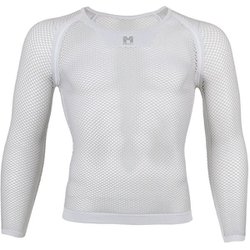 ドライナミック メッシュ 3/4 スリーブ クルー DRYNAMIC MESH 3/4 CREW MIV01356 N2601 LIGHT GREY S/Mサイズ [アウトドア アンダーウェア メンズ]