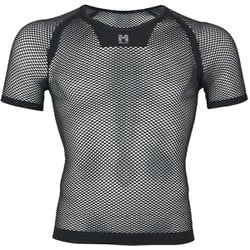 ドライナミック メッシュ ショートスリーブ DRYNAMIC MESH SS MIV01566 N0247 BLACK-NOIR S/Mサイズ [アウトドア アンダーウェア メンズ]