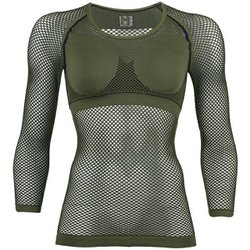 ドライナミック メッシュ 3/4 スリーブ DRYNAMIC MESH 3/4 MIV01358 N8781 OLIVE MABサイズ [アウトドア カップ付きウェア レディース]