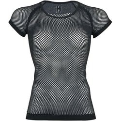 ドライナミック メッシュ ショートスリーブ DRYNAMIC MESH SS MIV01708 N0247 BLACK-NOIR Sサイズ [アウトドア アンダーウェア レディース]