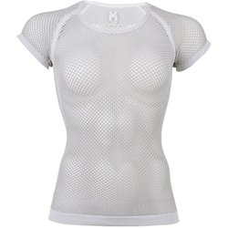 ドライナミック メッシュ ショートスリーブ DRYNAMIC MESH SS MIV01708 N2601 LIGHT GREY Sサイズ [アウトドア アンダーウェア レディース]