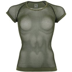 ドライナミック メッシュ ショートスリーブ DRYNAMIC MESH SS MIV01708 N8781 OLIVE Mサイズ [アウトドア アンダーウェア レディース]