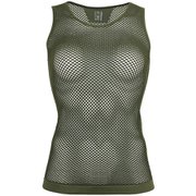 ドライナミック メッシュ ノースリーブ クルー DRYNAMIC MESH NS CREW MIV02026 N8781 OLIVE Sサイズ [アウトドア アンダーウェア レディース]