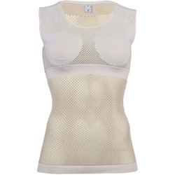 ドライナミック メッシュ タンクトップ DRYNAMIC MESH TANK TOP MIV01278 N7098 LIGHT SAND MCDサイズ [アウトドア カップ付きウェア レディース]