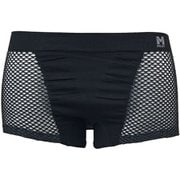 ドライナミック メッシュ ショーツ DRYNAMIC MESH SHORT MIV01280 N0247 BLACK-NOIR Sサイズ [アウトドア アンダーウェア レディース]