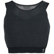 ドライナミック メッシュ ブラ DRYNAMIC MESH BRA W MIV02104 BLACK-NOIR N0247 Sサイズ(日本：Mサイズ) [スポーツブラ]
