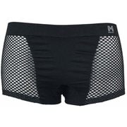 ドライナミック メッシュ アブソーベント ショーツ DRYNAMIC MESH ABSORBENT SHORTS MIV02105 BLACK-NOIR N0247 Mサイズ(日本：Lサイズ) [アウトドア アンダーウェア レディース]