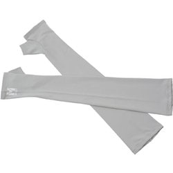 UV ロング アーム カバー UV LONG ARM COVER MIV01966 N7372 SILVER M/Lサイズ [スポーツウェア アクセサリ アームカバー]