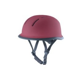 ハット型ヘルメット ワインレッド H-101WR