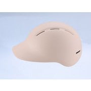 ツバ付きヘルメット カフェモカ H-102CM