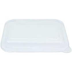 ECO＆BASIC バガス スクエアコンテナ 専用フタ 50入 C-ECO-HM-094