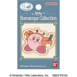 BAN500 BAN120 [【星のカービィ】KIRBY ホロスコープ・コレクション ワッペン 星座シリーズ（かに座）]