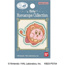 BAN500 BAN121 [【星のカービィ】KIRBY ホロスコープ・コレクション ワッペン 星座シリーズ（しし座）]