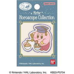 BAN500 BAN123 [【星のカービィ】KIRBY ホロスコープ・コレクション ワッペン 星座シリーズ（てんびん座）]