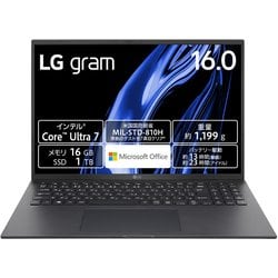 ヨドバシ.com - LGエレクトロニクス ノートパソコン/LG gram/16型/Core 