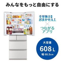 三菱電機 中だけひろびろ大容量 WZシリーズ MR-WZ61J-XT