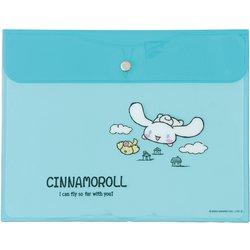 フラットケースA5 サンリオキャラクターズ カラフルシリーズ シナモロール 001691-51