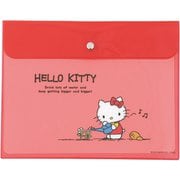 フラットケースA5 サンリオキャラクターズ カラフルシリーズ ハローキティ 001691-53
