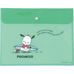 フラットケースA5 サンリオキャラクターズ カラフルシリーズ ポチャッコ 001691-54