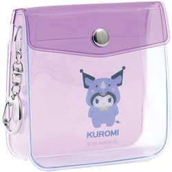 スクエアミニポーチ サンリオキャラクターズ おかぶりアニマル クロミ 001698-52
