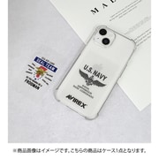 MD754763 [iPhone15/14/13用 ケース 耐衝撃 クリアカードステッカー Cセット]