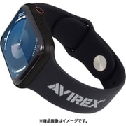 MD754851 [Apple Watch 41/40/38mm 用 バンド シリコン BK]